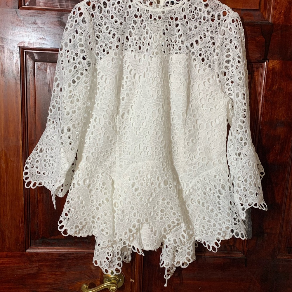 Embroidery top